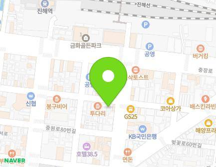 14-2 Jungwon-ro 86beon-gil, Jinhae-gu, Changwon-si, Gyeongsangnam-do, Republic of Korea Map