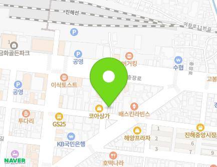 5 Chungjang-ro 100beon-gil, Jinhae-gu, Changwon-si, Gyeongsangnam-do, Republic of Korea Map