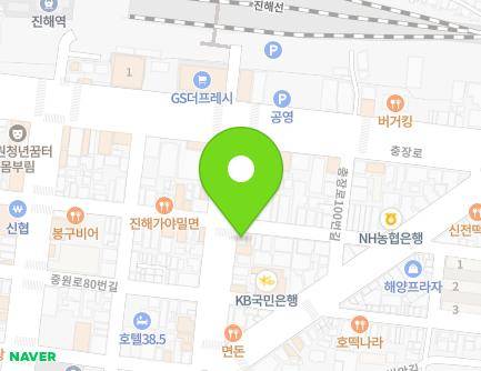 80 Jungwondong-ro, Jinhae-gu, Changwon-si, Gyeongsangnam-do, Republic of Korea Map