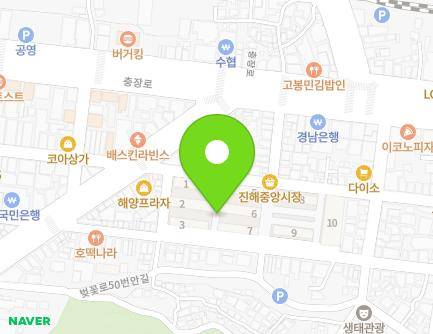 19-3 Beotkkot-ro 60beon-gil, Jinhae-gu, Changwon-si, Gyeongsangnam-do, Republic of Korea Map