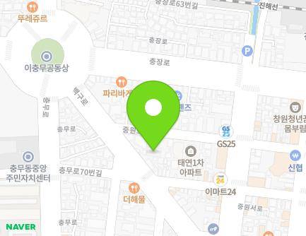 21 Jungwon-ro 85beon-gil, Jinhae-gu, Changwon-si, Gyeongsangnam-do, Republic of Korea Map