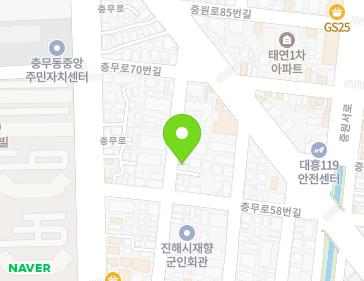 14-1 Pyeonbaek-ro 7beon-gil, Jinhae-gu, Changwon-si, Gyeongsangnam-do, Republic of Korea Map