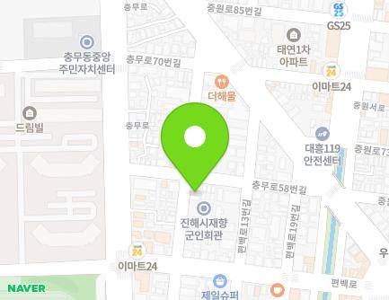 8-1 Pyeonbaek-ro 7beon-gil, Jinhae-gu, Changwon-si, Gyeongsangnam-do, Republic of Korea Map