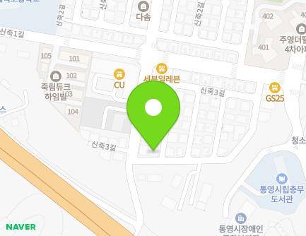 33 Sinjuk 3-gil, Gwangdo-myeon, Tongyeong-si, Gyeongsangnam-do, Republic of Korea Map