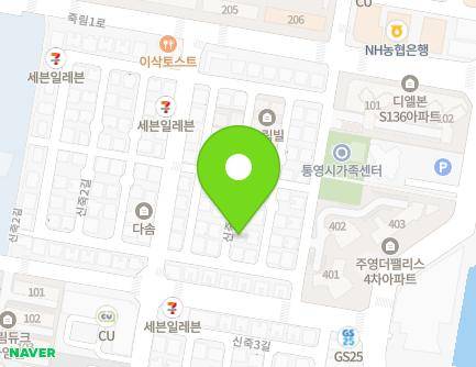 93-8 Sinjuk 2-gil, Gwangdo-myeon, Tongyeong-si, Gyeongsangnam-do, Republic of Korea Map