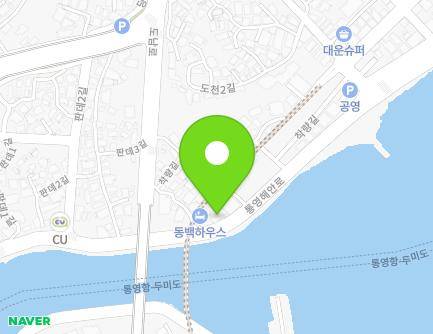 105 Tongyeonghaean-ro, Tongyeong-si, Gyeongsangnam-do, Republic of Korea Map