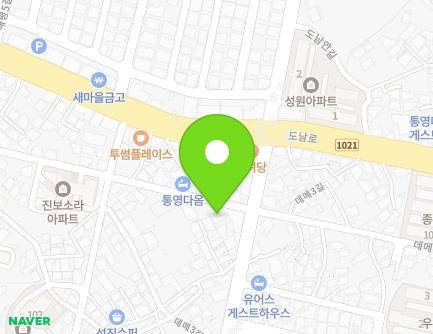 14-9 Deme 3-gil, Tongyeong-si, Gyeongsangnam-do, Republic of Korea Map