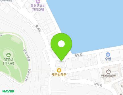 85-8 Jangjwa-ro, Tongyeong-si, Gyeongsangnam-do, Republic of Korea Map