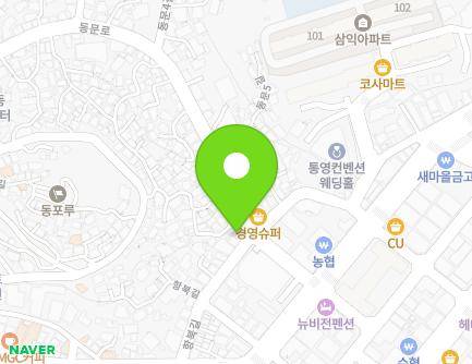 42 Hangbuk-gil, Tongyeong-si, Gyeongsangnam-do, Republic of Korea Map