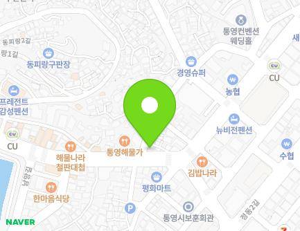 63 Hangbuk-gil, Tongyeong-si, Gyeongsangnam-do, Republic of Korea