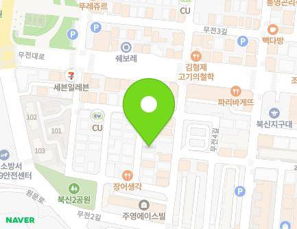 12-21 Mujeon 2-gil, Tongyeong-si, Gyeongsangnam-do, Republic of Korea Map