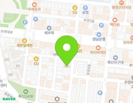 16 Mujeon 2-gil, Tongyeong-si, Gyeongsangnam-do, Republic of Korea Map