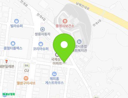83 Angae 4-gil, Tongyeong-si, Gyeongsangnam-do, Republic of Korea Map