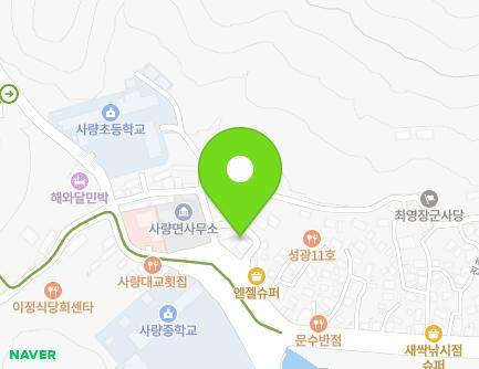 167 Jinchon 2-gil, Saryang-myeon, Tongyeong-si, Gyeongsangnam-do, Republic of Korea Map