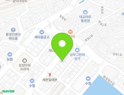 13 Jeongdong 2-gil, Tongyeong-si, Gyeongsangnam-do, Republic of Korea Map