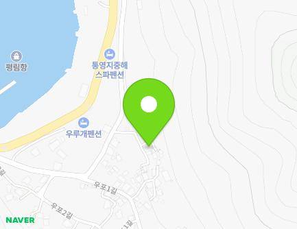 530-11 Pyeonginilju-ro, Tongyeong-si, Gyeongsangnam-do, Republic of Korea Map