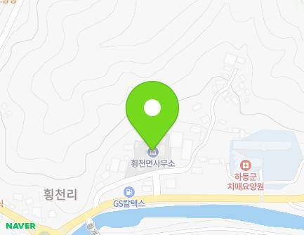 1175-3 Gyeongseo-daero, Hoengcheon-myeon, Hadong-gun, Gyeongsangnam-do, Republic of Korea Map