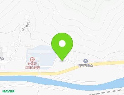 1189 Gyeongseo-daero, Hoengcheon-myeon, Hadong-gun, Gyeongsangnam-do, Republic of Korea Map