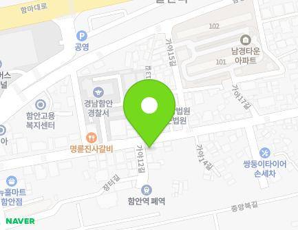 3 Gaya 12-gil, Gaya-eup, Haman-gun, Gyeongsangnam-do, Republic of Korea Map