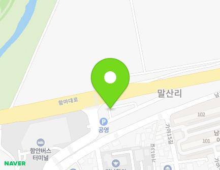 1636-3 Hamma-daero, Gaya-eup, Haman-gun, Gyeongsangnam-do, Republic of Korea Map