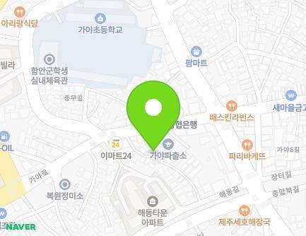 22-3 Gaya-ro, Gaya-eup, Haman-gun, Gyeongsangnam-do, Republic of Korea Map