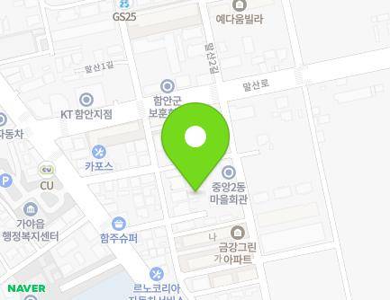 32 Jungangbon-gil, Gaya-eup, Haman-gun, Gyeongsangnam-do, Republic of Korea Map