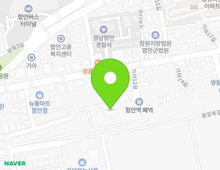 12 Gaya 12-gil, Gaya-eup, Haman-gun, Gyeongsangnam-do, Republic of Korea Map