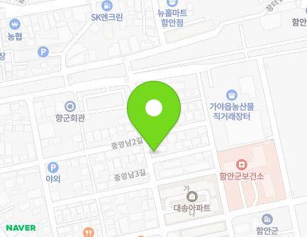 20-1 Jungangnam 3-gil, Gaya-eup, Haman-gun, Gyeongsangnam-do, Republic of Korea Map