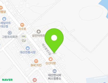 64 Daesanjungang 3-gil, Daesan-myeon, Haman-gun, Gyeongsangnam-do, Republic of Korea Map