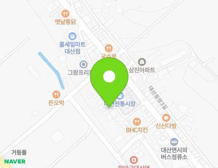 63 Daesanjungang 4-gil, Daesan-myeon, Haman-gun, Gyeongsangnam-do, Republic of Korea Map