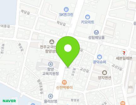 1160 Hamyang-ro, Hamyang-eup, Hamyang-gun, Gyeongsangnam-do, Republic of Korea Map