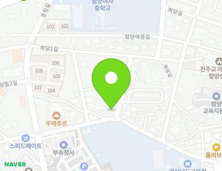 39 Hamyangchodeung-gil, Hamyang-eup, Hamyang-gun, Gyeongsangnam-do, Republic of Korea Map