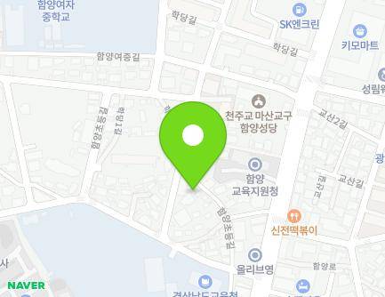 57-21 Hamyangchodeung-gil, Hamyang-eup, Hamyang-gun, Gyeongsangnam-do, Republic of Korea Map