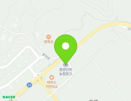 618 Hamyang-ro, Hamyang-eup, Hamyang-gun, Gyeongsangnam-do, Republic of Korea Map