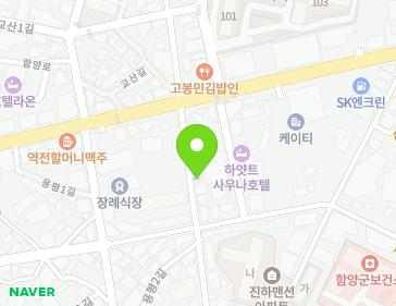 7 Yongpyeong 2-gil, Hamyang-eup, Hamyang-gun, Gyeongsangnam-do, Republic of Korea 7 Yongpyeong 2-gil, Hamyang-eup, Hamyang-gun, Gyeongsangnam-do, Republic of Korea Map