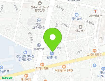 1148-2 Hamyang-ro, Hamyang-eup, Hamyang-gun, Gyeongsangnam-do, Republic of Korea Map