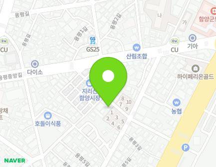 12 Jungangsijang-gil, Hamyang-eup, Hamyang-gun, Gyeongsangnam-do, Republic of Korea Map