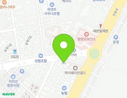 38-4 Yongpyeongjungang-gil, Hamyang-eup, Hamyang-gun, Gyeongsangnam-do, Republic of Korea Map