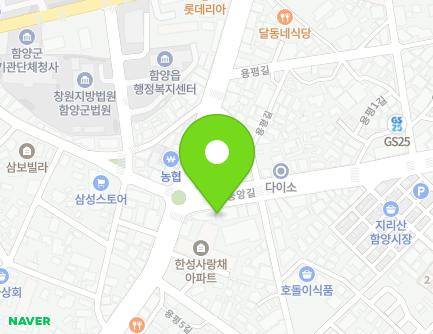 2-1 Yongpyeongjungang-gil, Hamyang-eup, Hamyang-gun, Gyeongsangnam-do, Republic of Korea Map