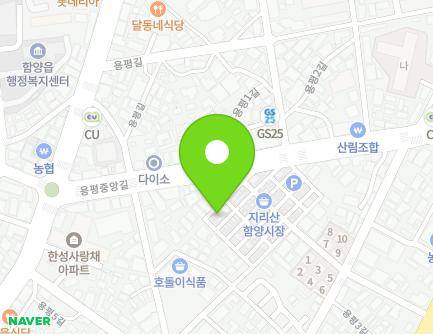 2-9 Jungangsijang-gil, Hamyang-eup, Hamyang-gun, Gyeongsangnam-do, Republic of Korea Map