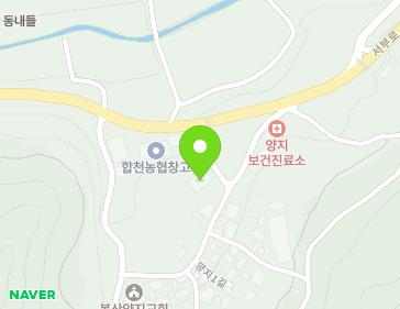 6 Yangji 1-gil, Bongsan-myeon, Hapcheon-gun, Gyeongsangnam-do, Republic of Korea 6 Yangji 1-gil, Bongsan-myeon, Hapcheon-gun, Gyeongsangnam-do, Republic of Korea Map