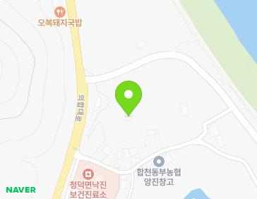 2898-7 Uihap-daero, Cheongdeok-myeon, Hapcheon-gun, Gyeongsangnam-do, Republic of Korea 2898-7 Uihap-daero, Cheongdeok-myeon, Hapcheon-gun, Gyeongsangnam-do, Republic of Korea Map