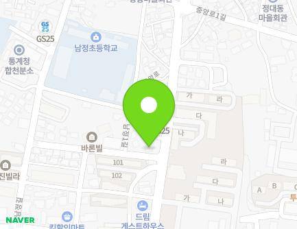 14-19 Namjeong-gil, Hapcheon-eup, Hapcheon-gun, Gyeongsangnam-do, Republic of Korea Map