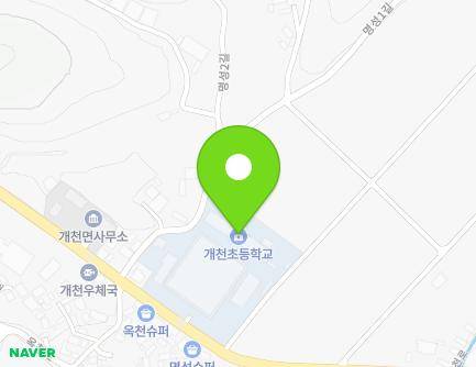 1268 Okcheon-ro, Gaecheon-myeon, Goseong-gun, Gyeongsangnam-do, Republic of Korea Map