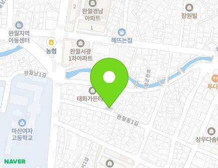 21 Wanwoldong 1-gil, Masanhappo-gu, Changwon-si, Gyeongsangnam-do, Republic of Korea Map