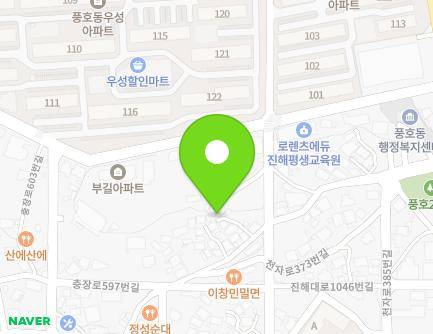 23-5 Cheonja-ro 373beon-gil, Jinhae-gu, Changwon-si, Gyeongsangnam-do, Republic of Korea Map