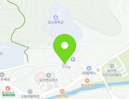 157-47 Myosan-ro, Myosan-myeon, Hapcheon-gun, Gyeongsangnam-do, Republic of Korea Map