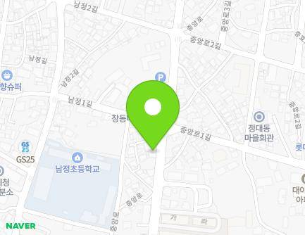 33-1 Jungang-ro, Hapcheon-eup, Hapcheon-gun, Gyeongsangnam-do, Republic of Korea Map