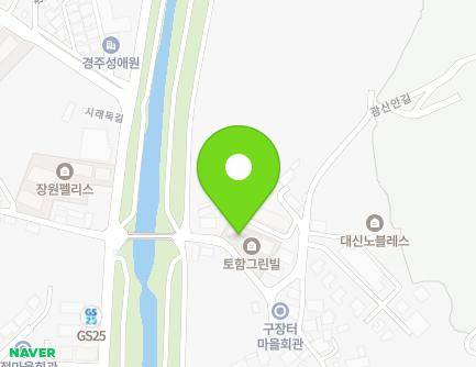 5 Gwangsan 1-gil, Gyeongju-si, Gyeongsangbuk-do, Republic of Korea Map