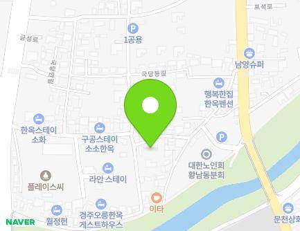 30-1 Gukdang 1-gil, Gyeongju-si, Gyeongsangbuk-do, Republic of Korea Map